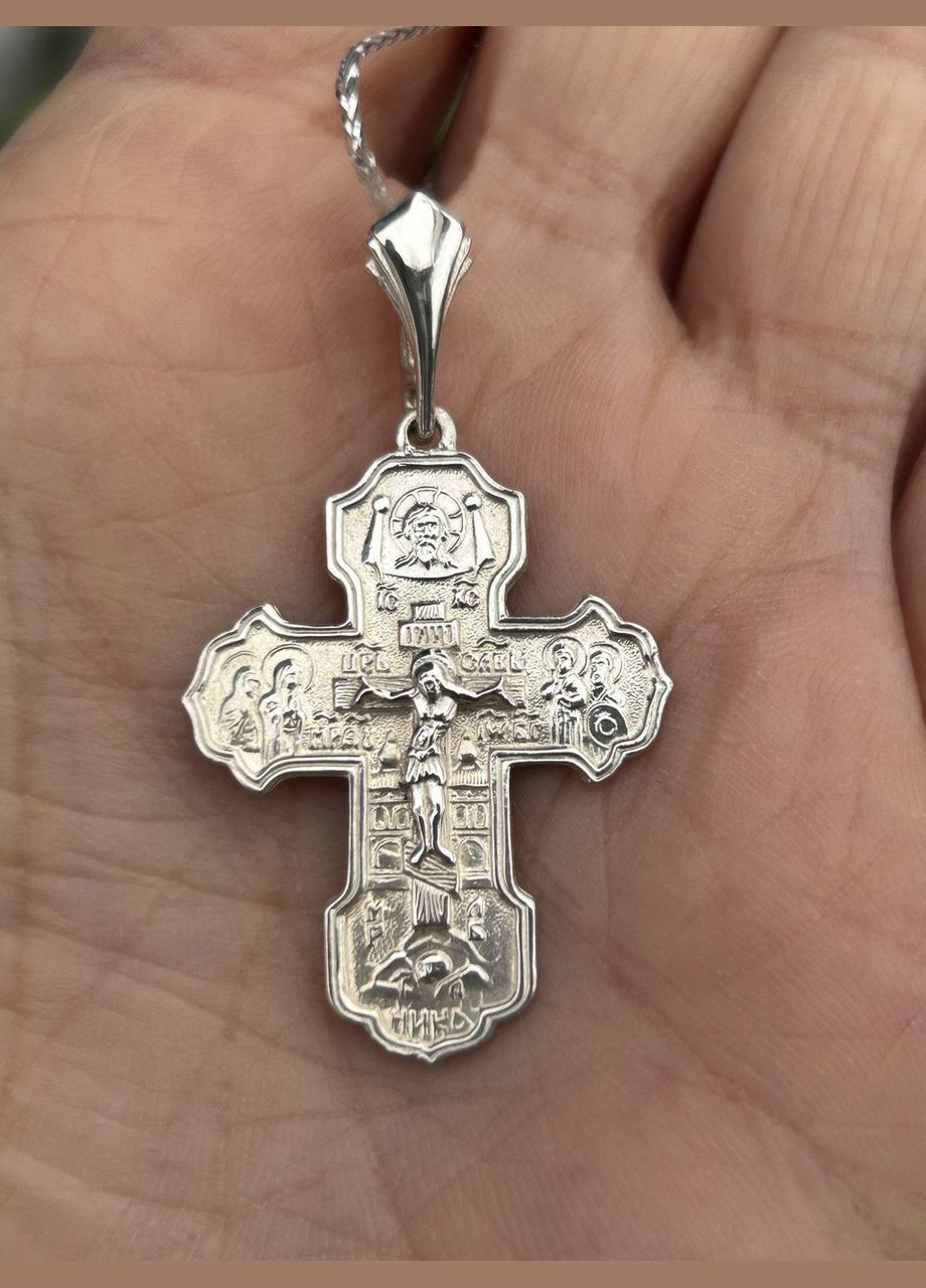 Подвес серебряный Крест 181б No Brand (316398182)