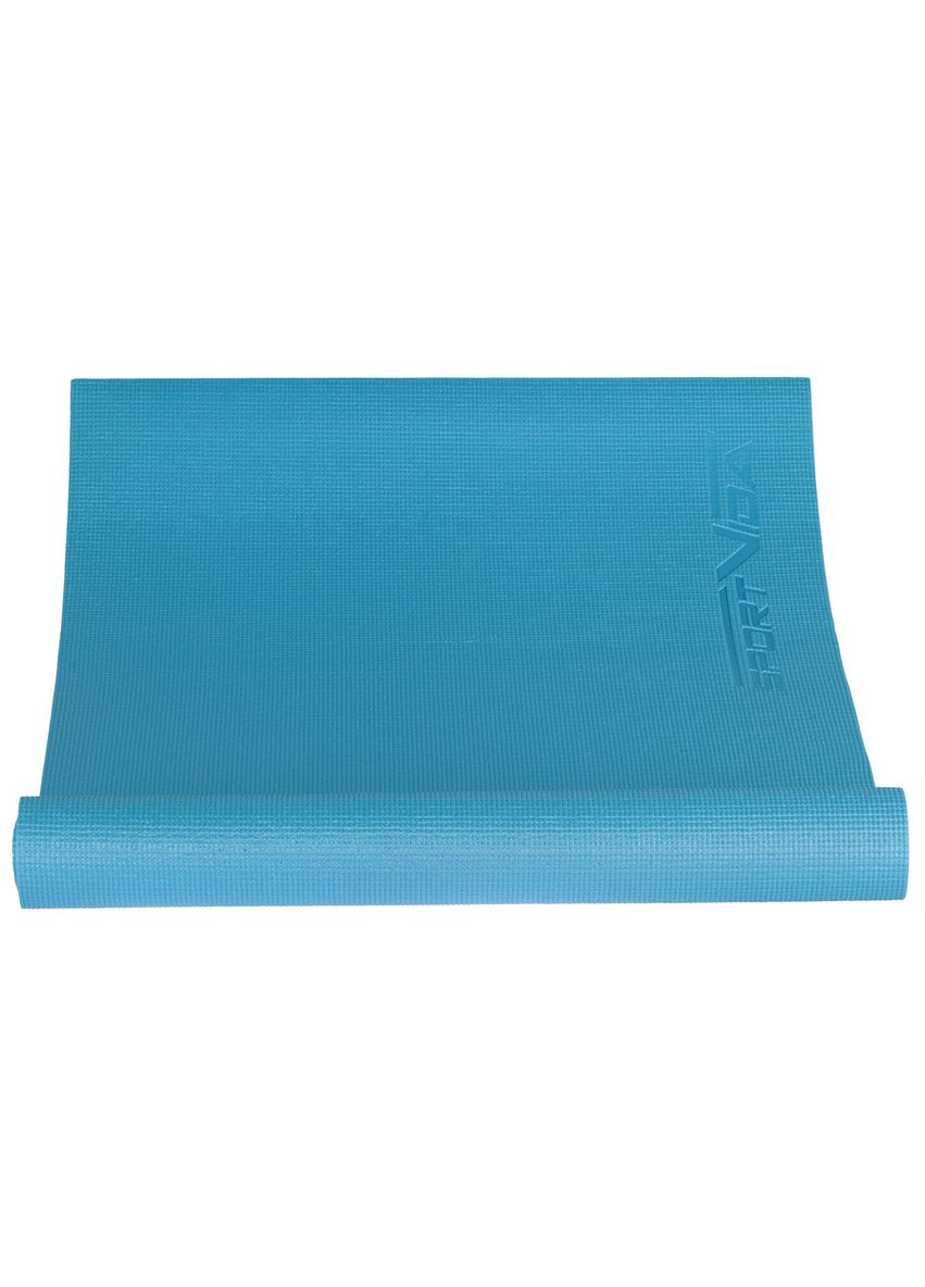 Килимок спортивний PVC 4 мм для йоги та фітнесу SVHK0051 Blue SportVida sv-hk0051 (275095983)