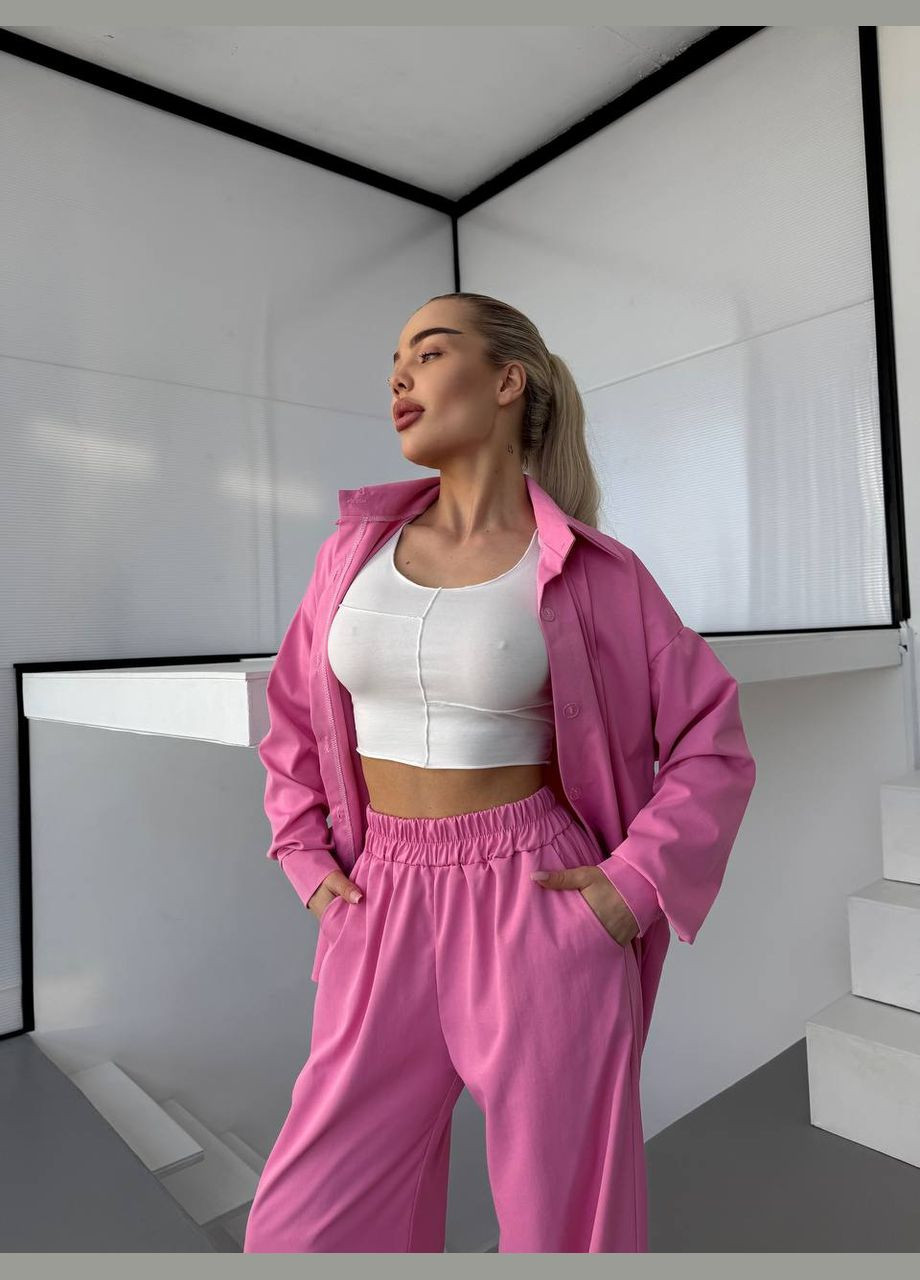 Женский костюм с рубашкой No Brand (327433676)