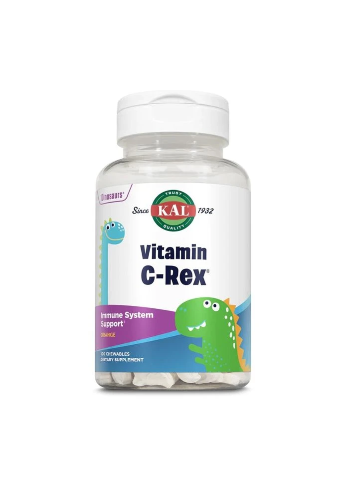 C-Rex 100mg - 100 жевательных таблеток Апельсин KAL (387656137)