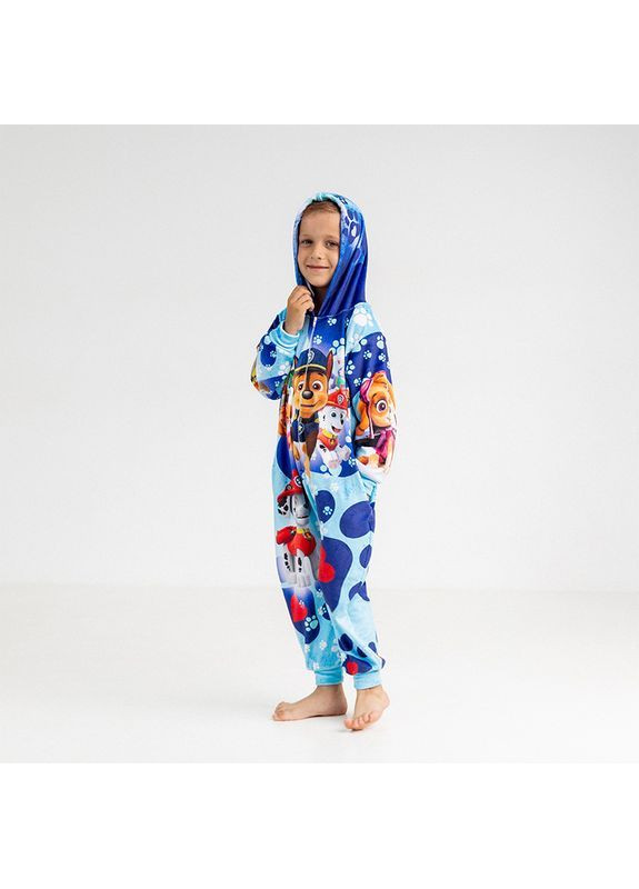Комбинированная детское кигуруме щенячий патруль 01 No Brand