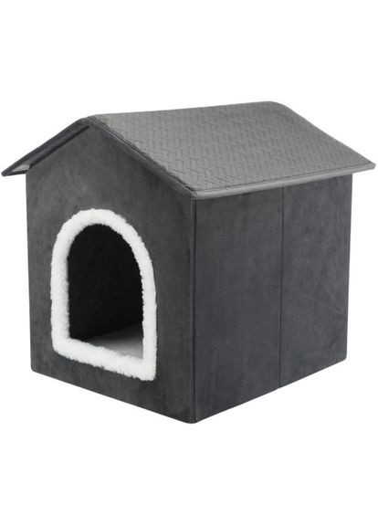 Будиночок для собак Livia темно-сірий/білий 38 х 41 х 44 см Trixie (336143886)