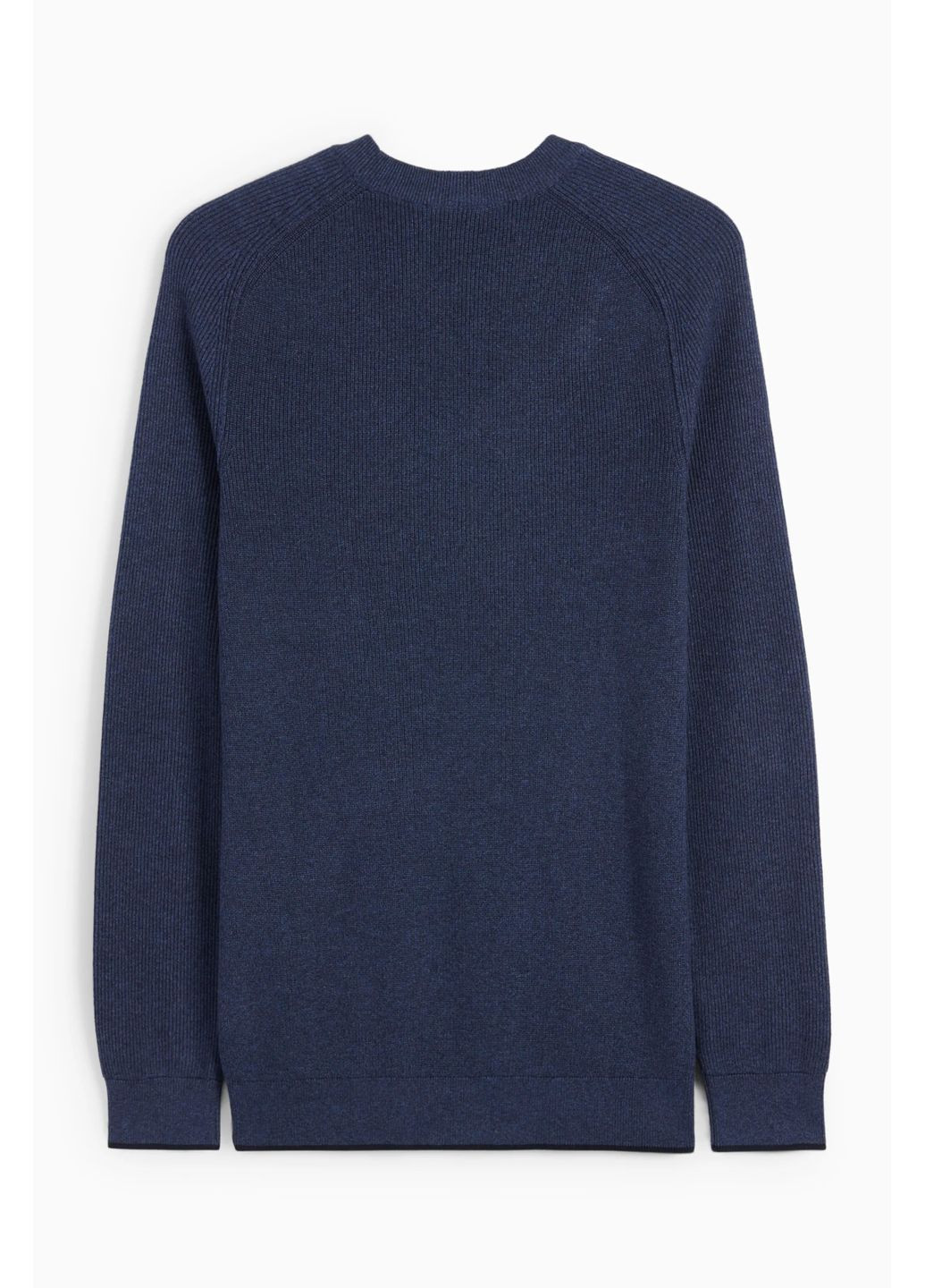 Темно-синій демісезонний в'язаний светр C&A