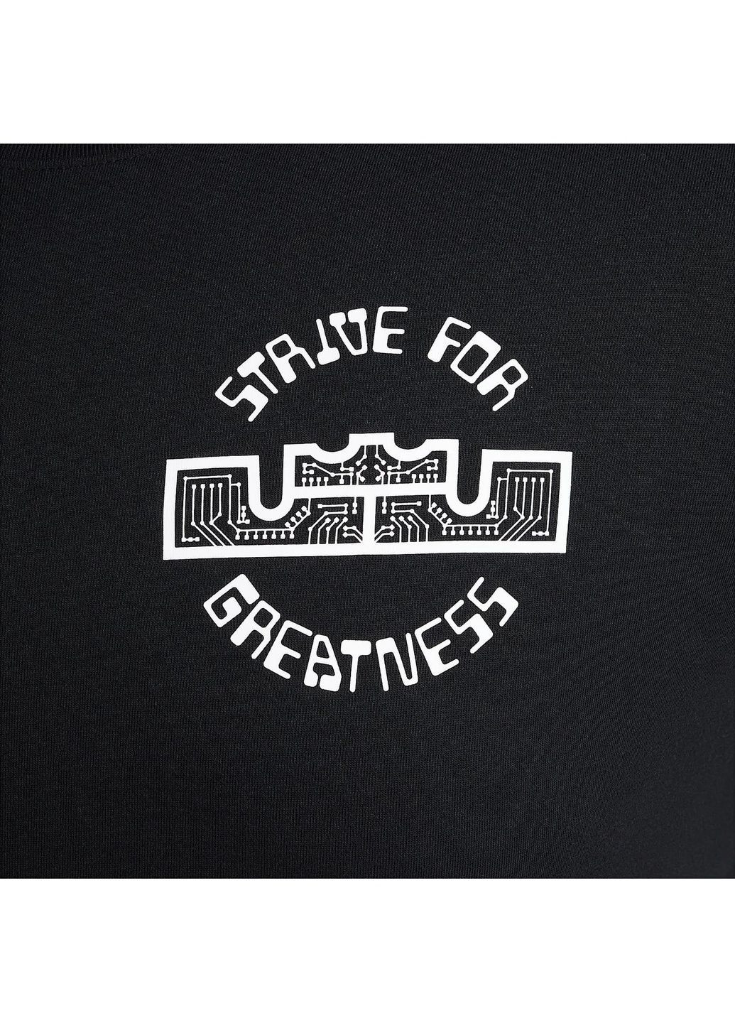 Лонгслів чоловічий Lbj M90 Ls Black Nike (365961595)