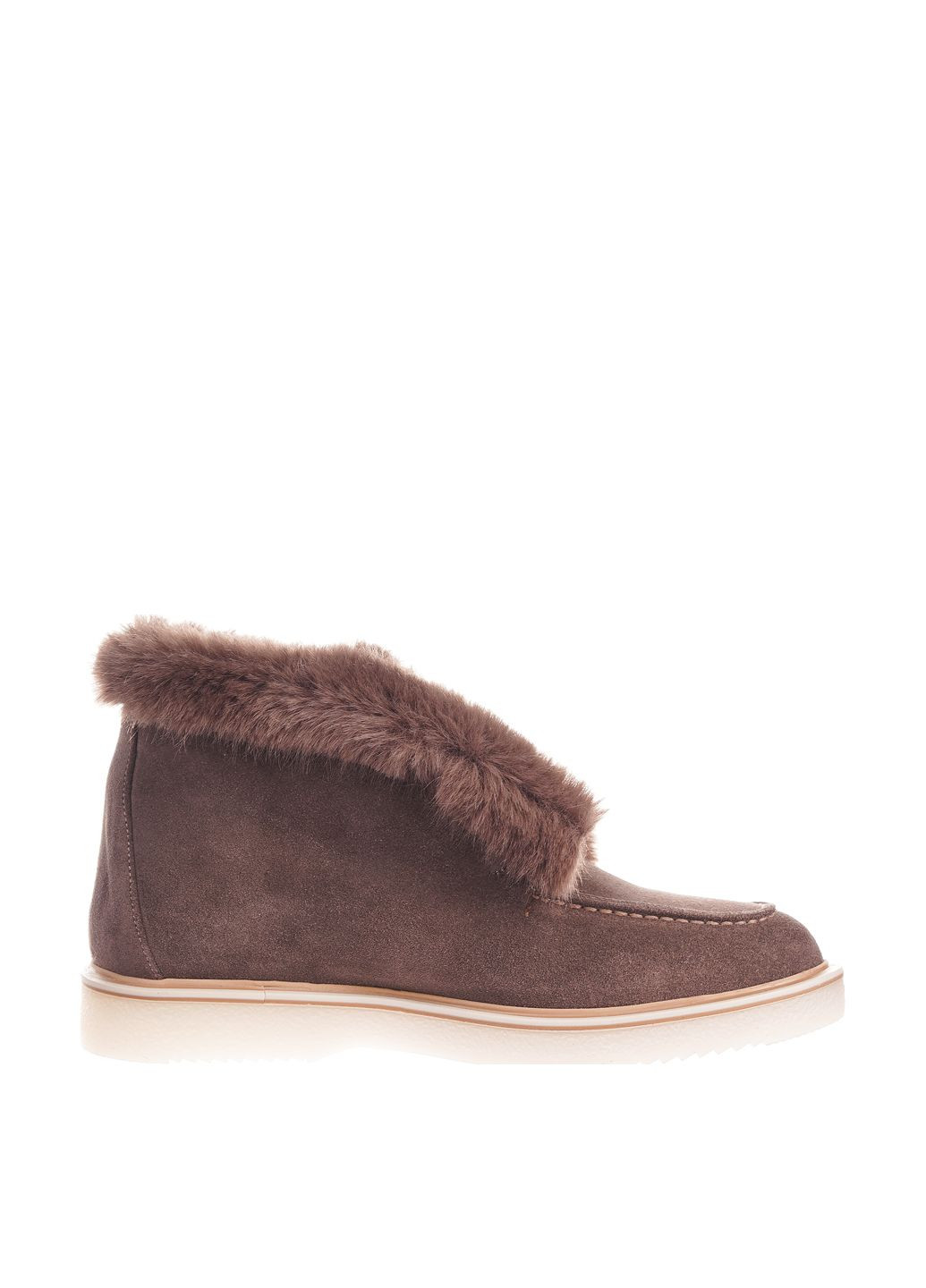 Aquamarin Лоферы коричневый з натуральная замша, — зима (305849598)