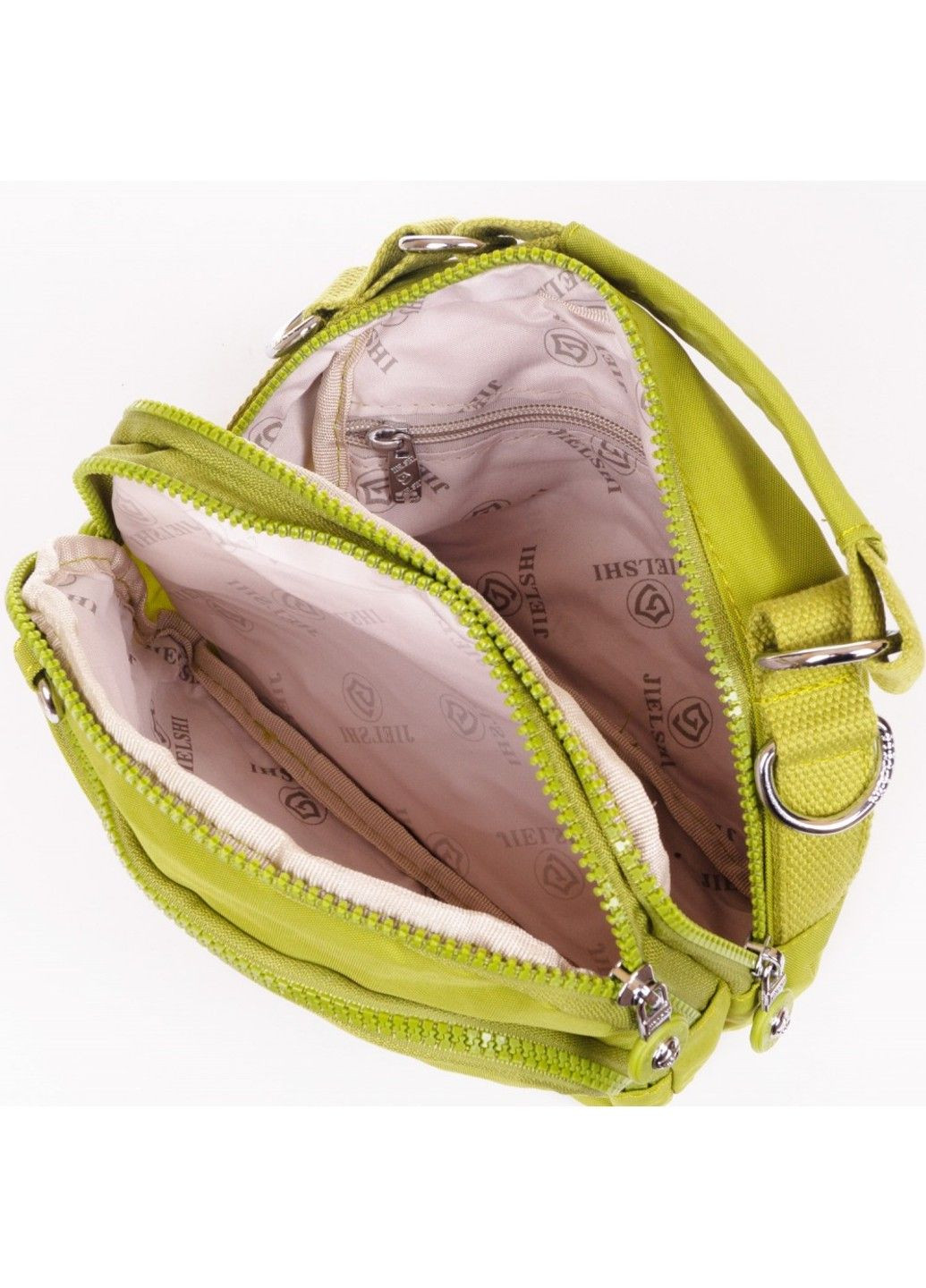 Женская тканевая сумка 1130 pea green Jielshi (322690718)
