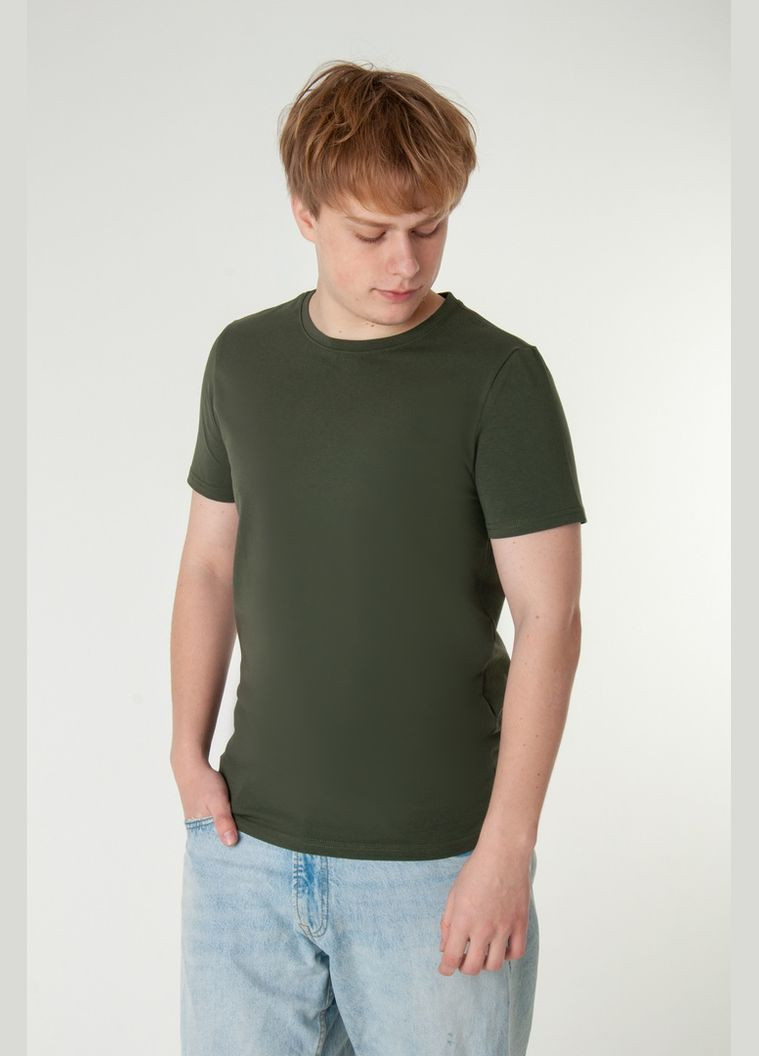 Хакі (оливкова) футболка чоловіча 08-3140-83 Авекстекс