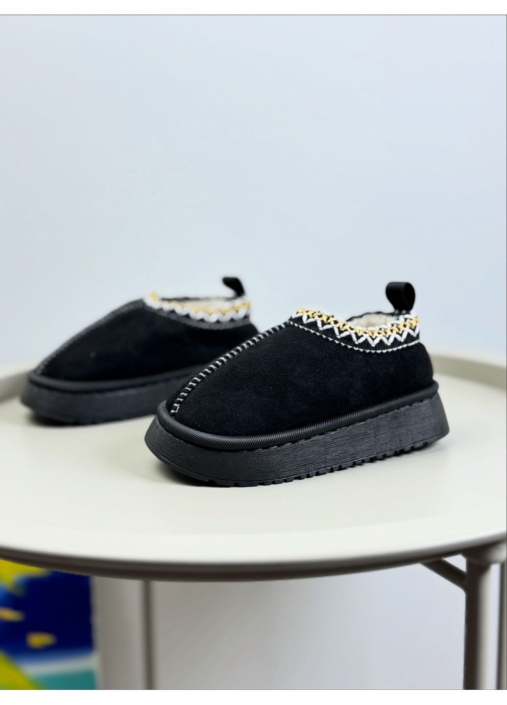 Уггі дитячі чорні 1633 No Brand (367581235)