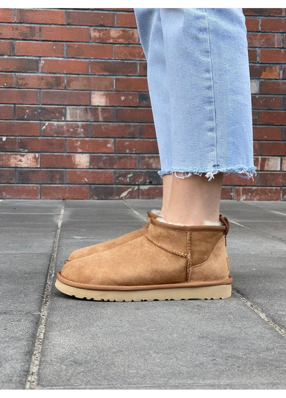 Угг Ультра Мини Замшевые Classic Ultra Mini UGG (362648231)