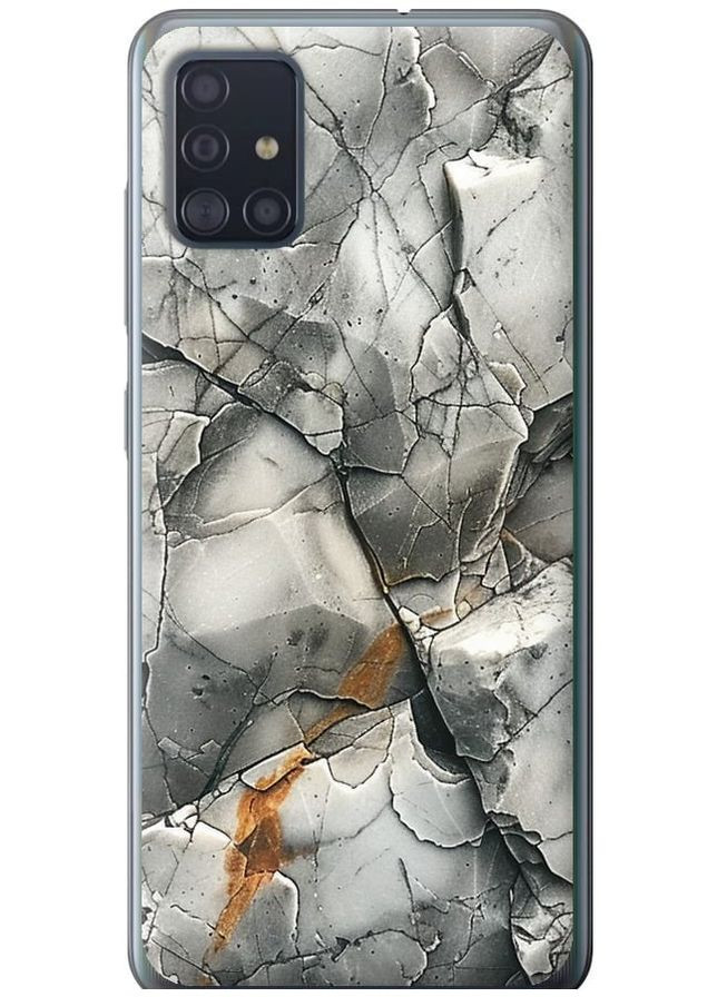 2D пластиковий чохол 'Сірий мармур' для Endorphone Samsung Galaxy A51 2020 A515F (285109315)