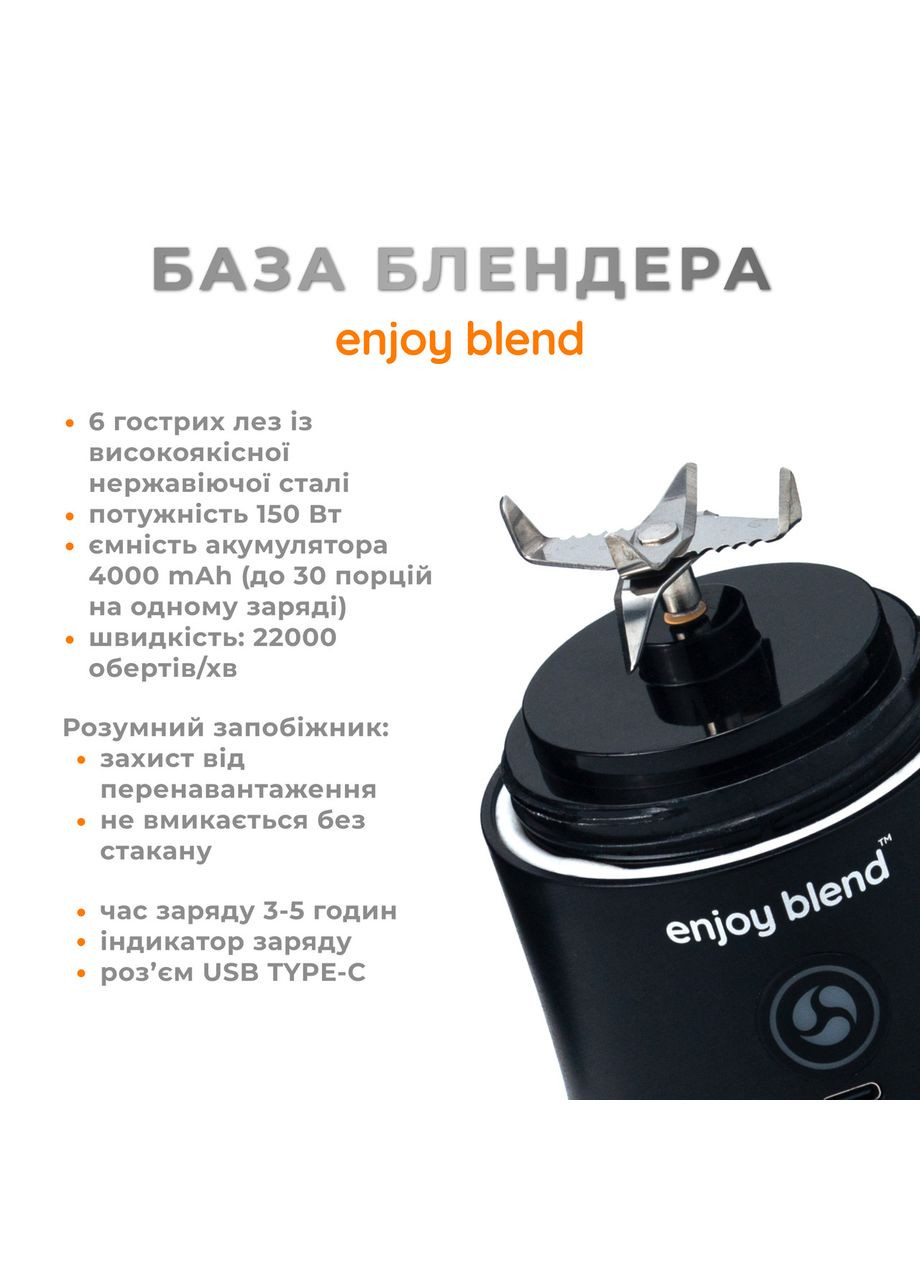 Портативний міні фітнес блендер Enjoy Blend (315480722)