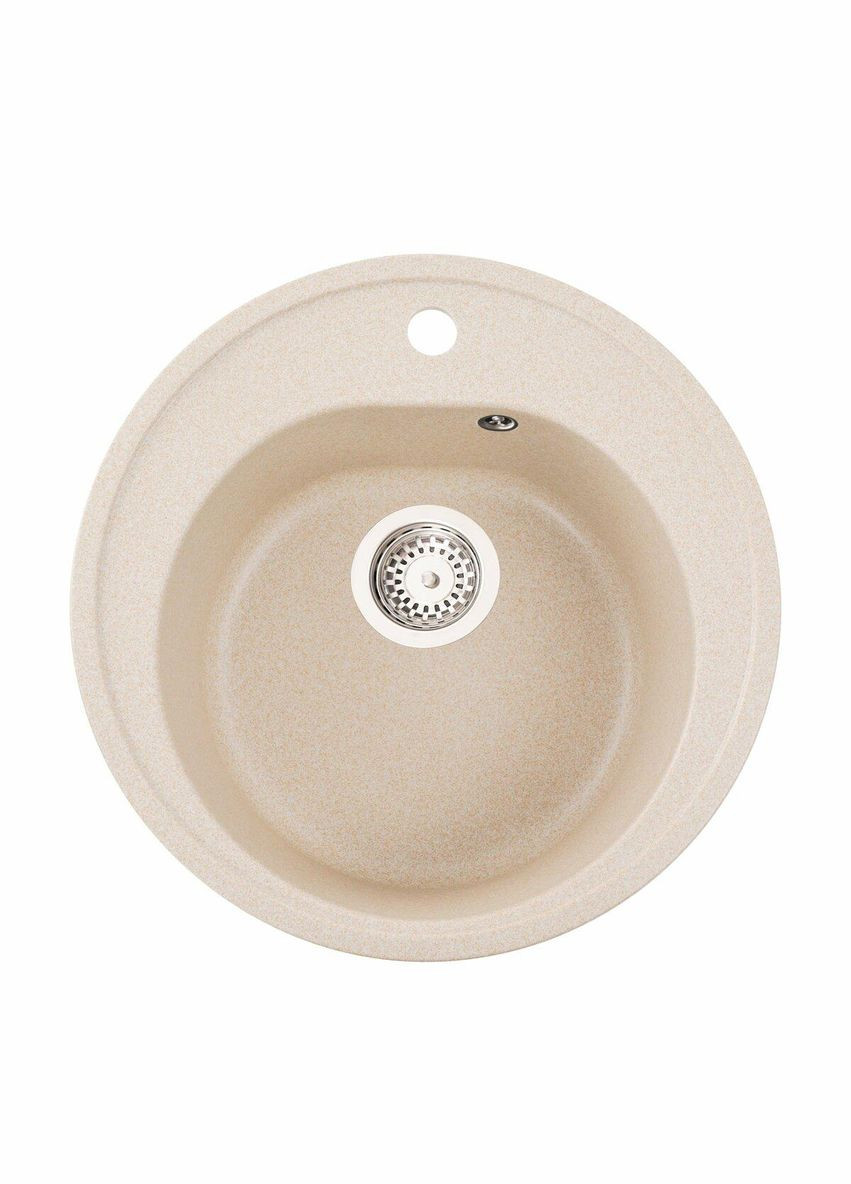 Гранитная мойка для кухни 510 LUNA матовая Сафари Valeso (342071927)