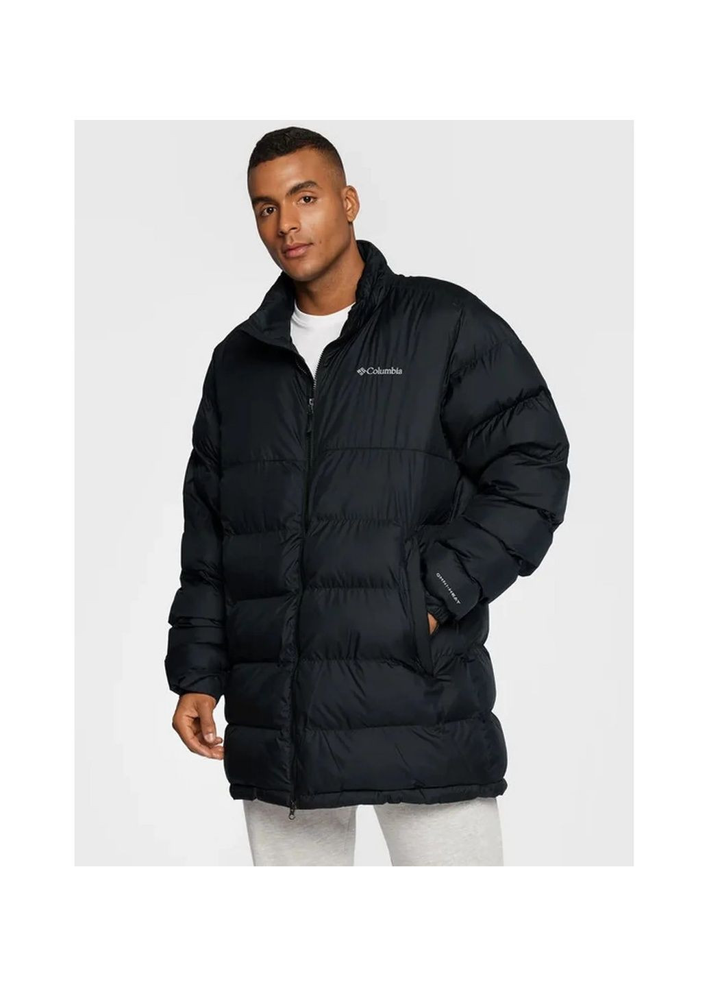 Чорна куртка чоловіча pike lake mid black 2008403-010 Columbia