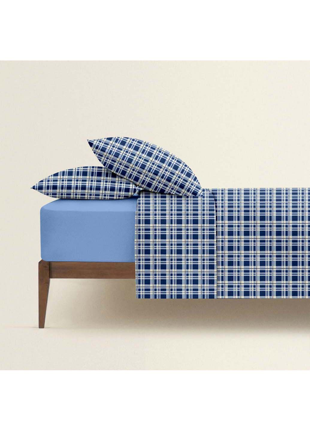 Двоспальна постіль з простирадлом на гумці Cell CS11 180х220 см Cosas (307386347)