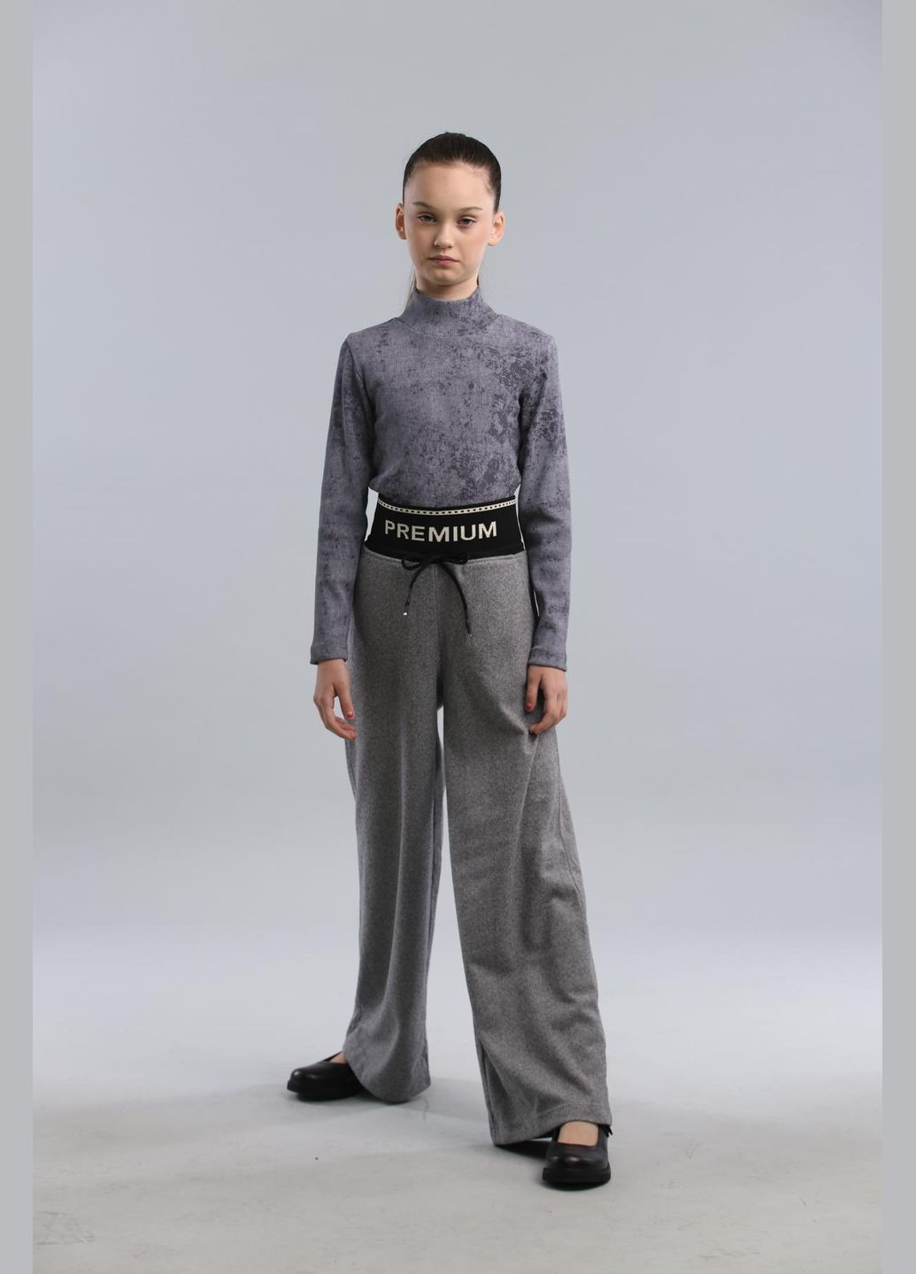 БРЮКИ ПАЛАЦЦО "ПРЕМІУМ" сірі IRmAS палаццо (329746125)