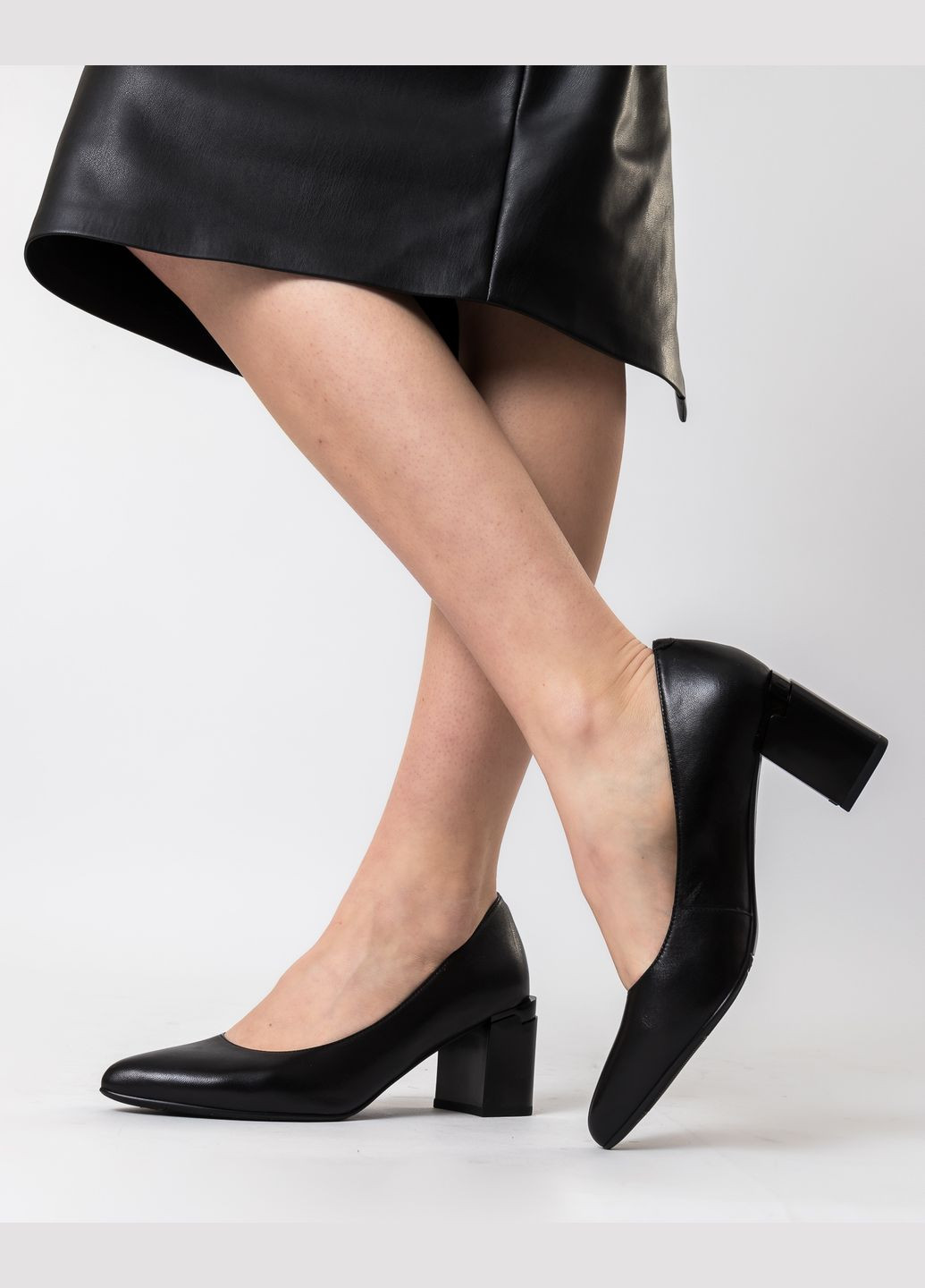 Lady Marcia Туфлі (1985Т) чорний з натуральна шкіра, — (328913885)