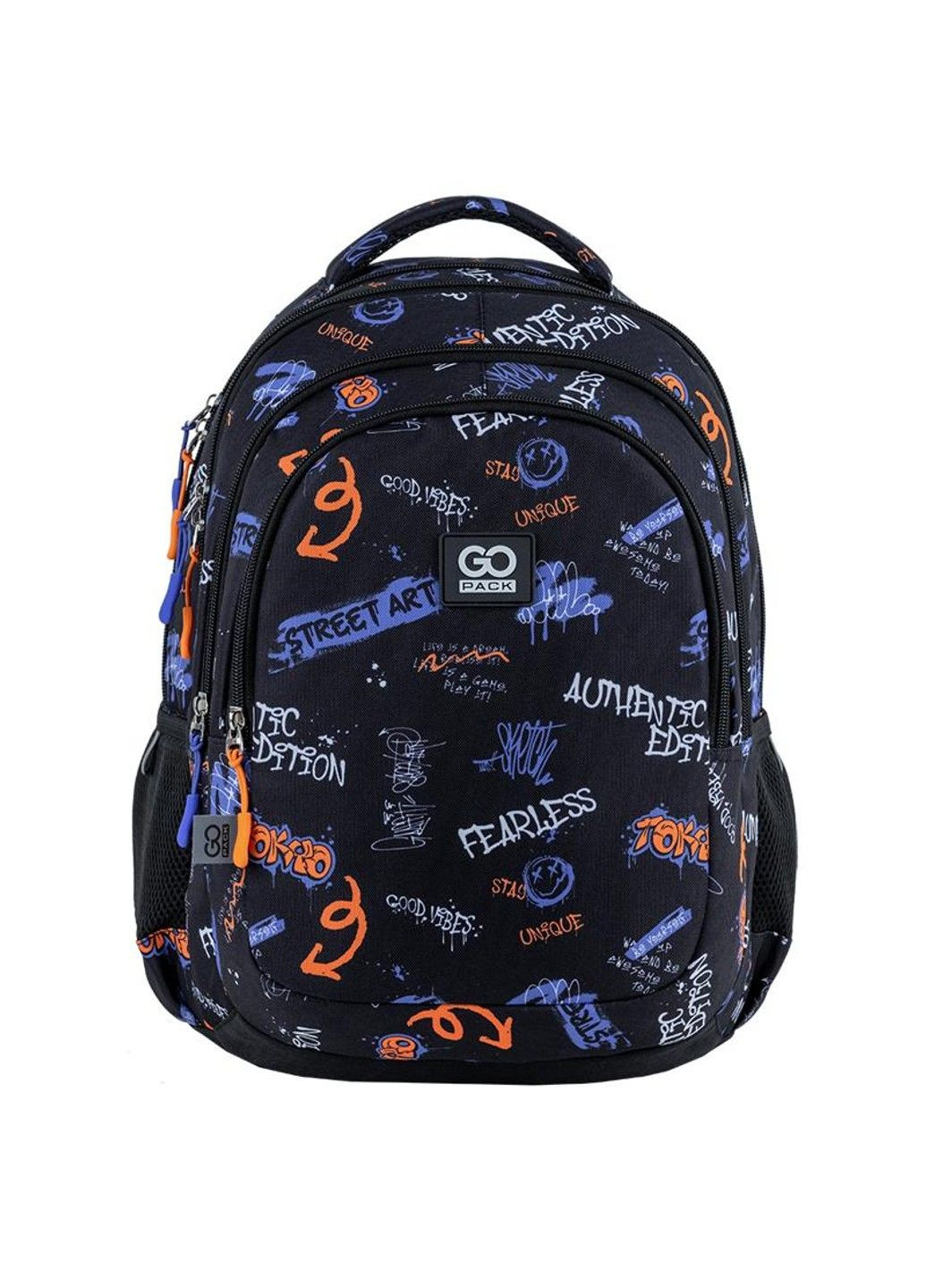 Рюкзак анатомічна спинка 3 відділення Teens GO24-162М-3 GoPack (295376541)