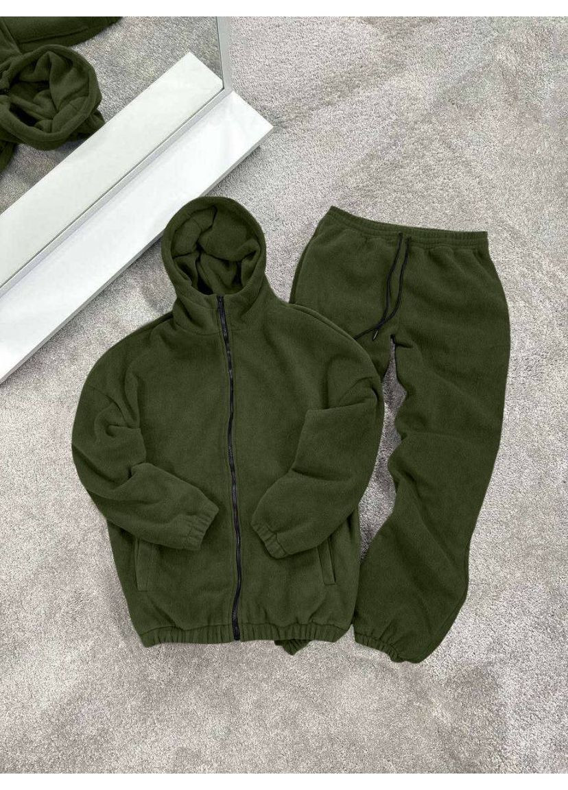 Чоловічий теплий костюм із двостороннього флісу гарної якості 💫 (Заміри в описі) DK/DL Мода без кордонів (367164501)