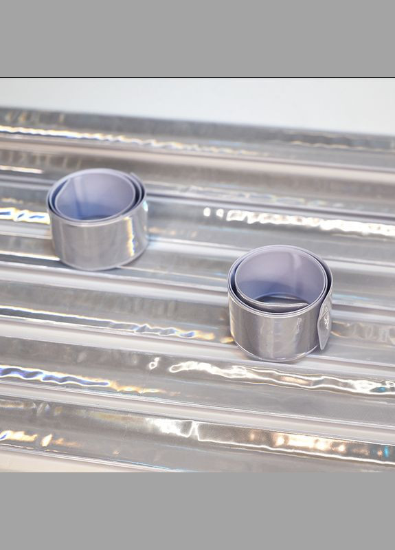 Гнучка Світловідбиваюча Стрічка - Комплект з 10 шт - 40х3 см - Універсальний Розмір Comshop (301219838)