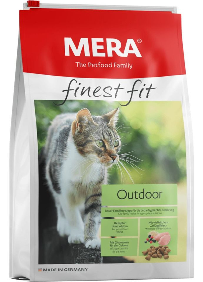 Корм для котів Finest Fit Outdoor 1.5 кг (4025877338281) Mera (306093667)