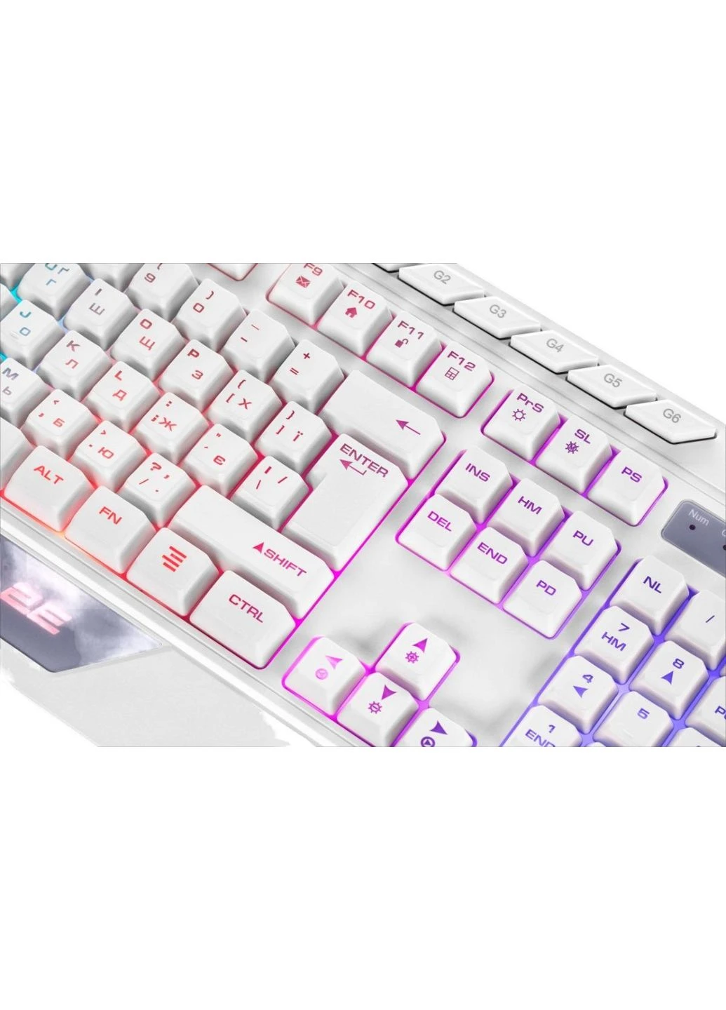 Клавиатура KG315 RGB USB UA White (2E-KG315UWT) [93935] 2E Gaming (400895229)