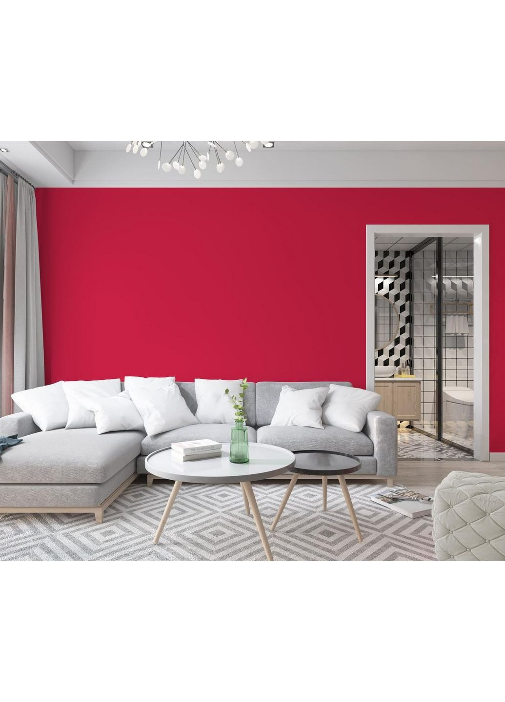 Інтер'єрна латексна фарба 1070R 5 л SkyLine (289461337)