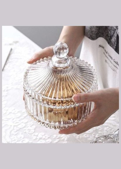 Цукерниця 400 мл Прозорий купол Olens (296285473)