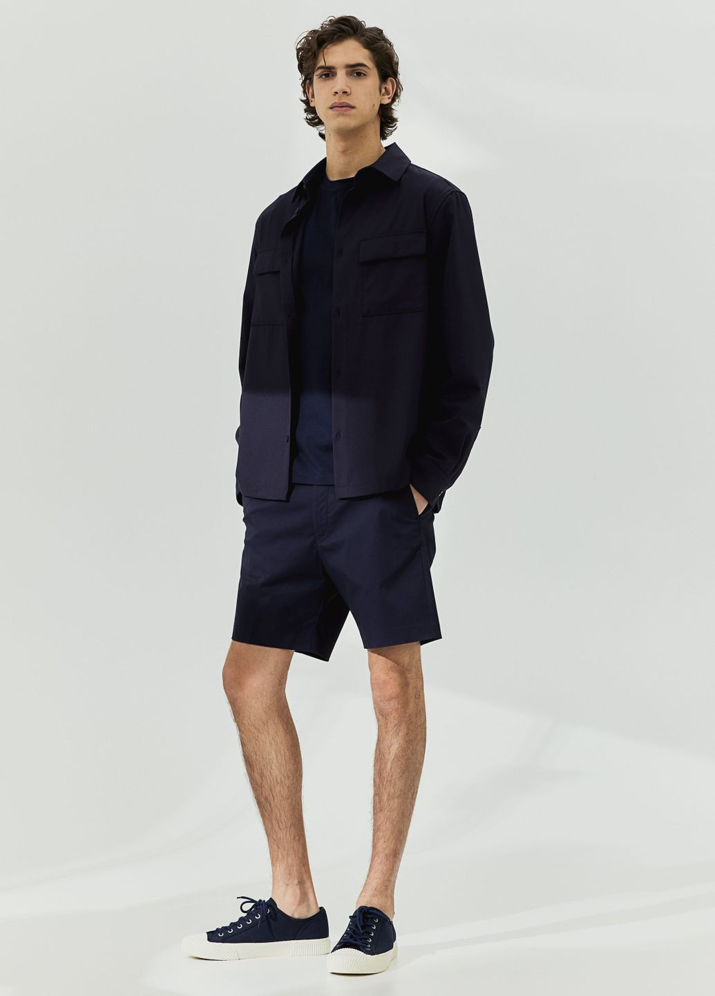 Шорты чино из хлопка H&M (336494430)