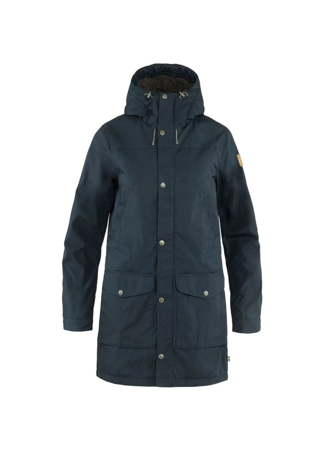 Синя демісезонна куртка greenland winter parka wms Fjallraven