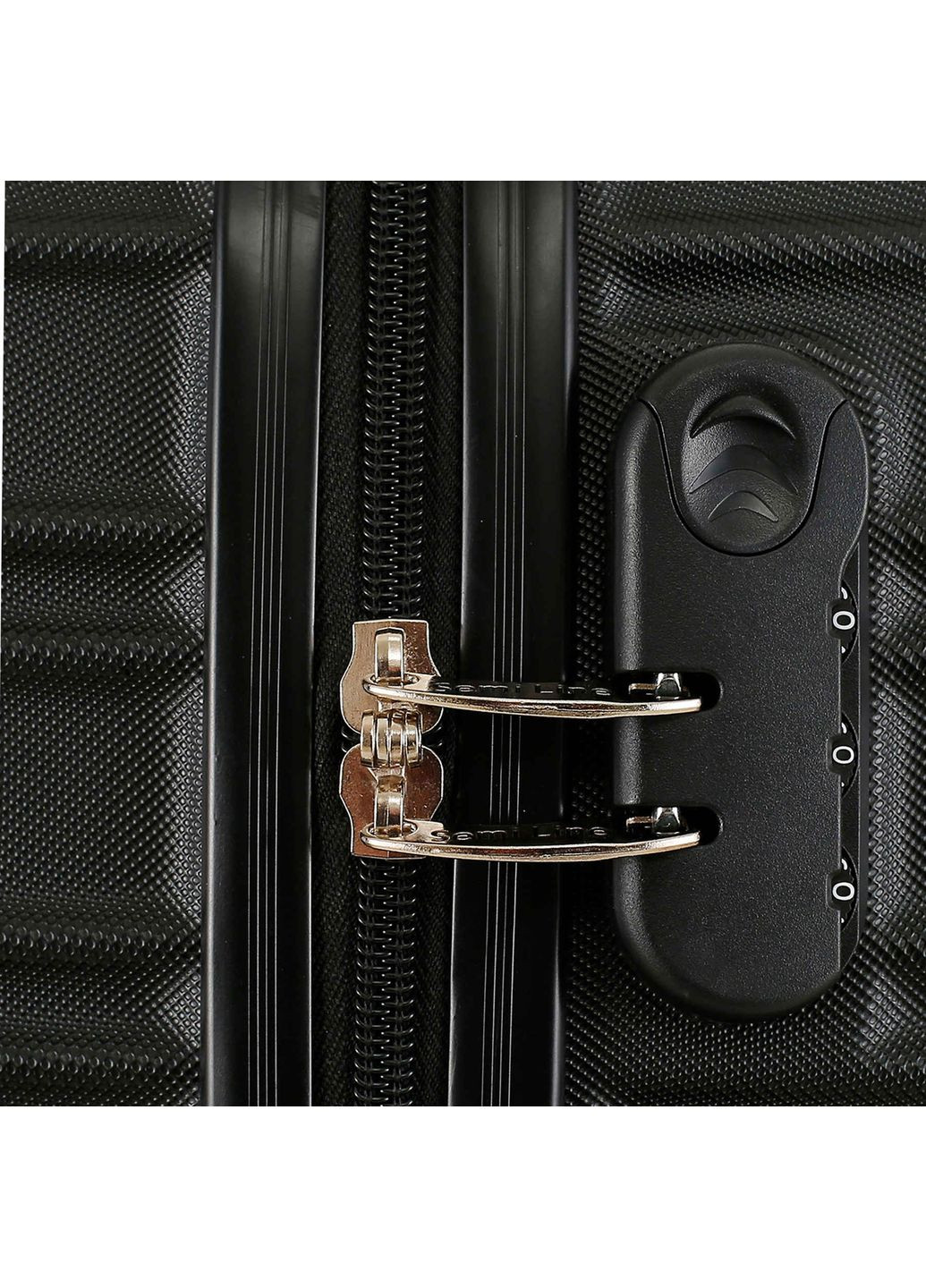 Чемодан малый под ручную кладь 20" (S) ABS-Plastic Black (T5953-1) Semi Line (357206994)