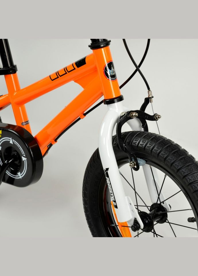 Велосипед FREESTYLE 14", OFFICIAL UA, Оранжевый (RB14B-6-ORG) RoyalBaby (319156097)