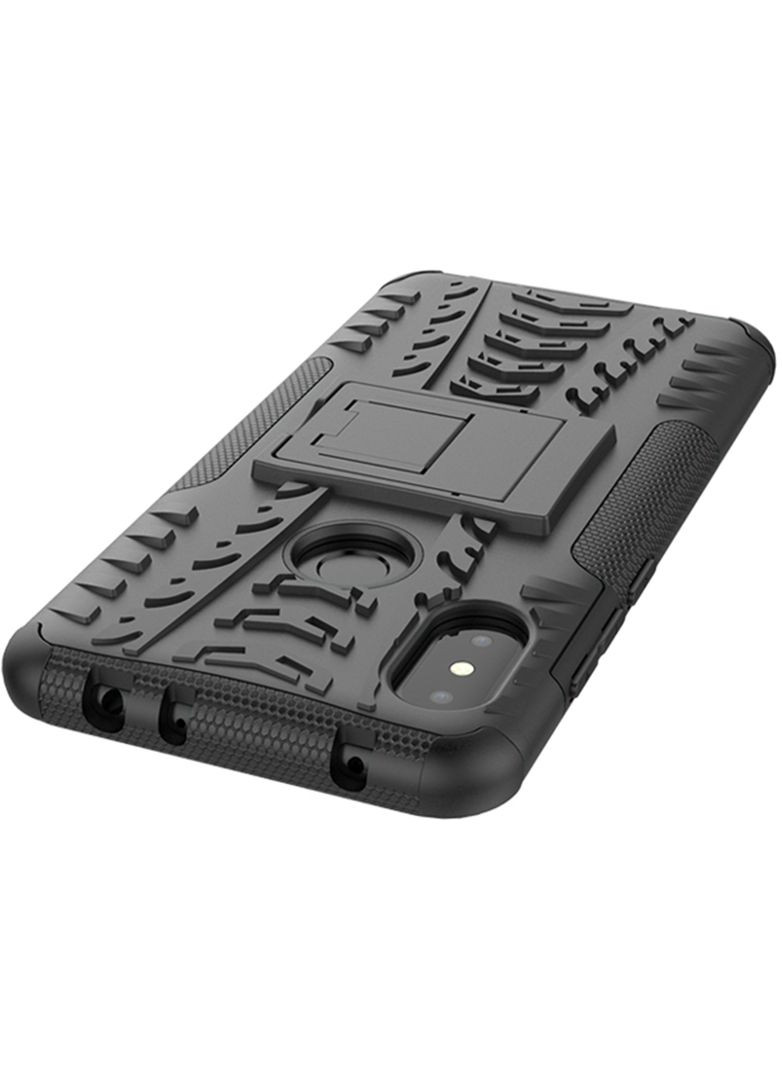 Чехол-накладка Dazzle Kickstand 2 in 1 Case Xiaomi Redmi Note 6 Pro Black Toto (301468384)