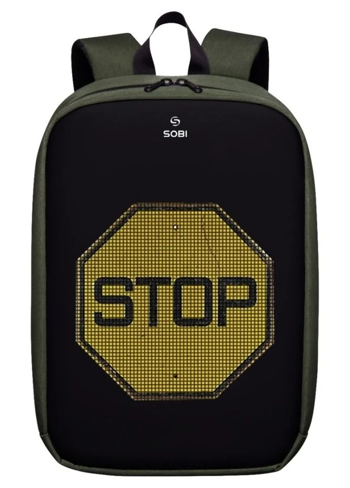 Рюкзак Pixel Max SB9703 Green з LED екраном (SB9703_GN) Sobi (326851037)