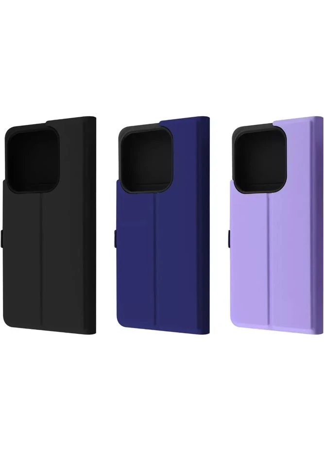 Чохол Flap Case для Redmi Note 14 5G Black [127691] Wave (399256713)