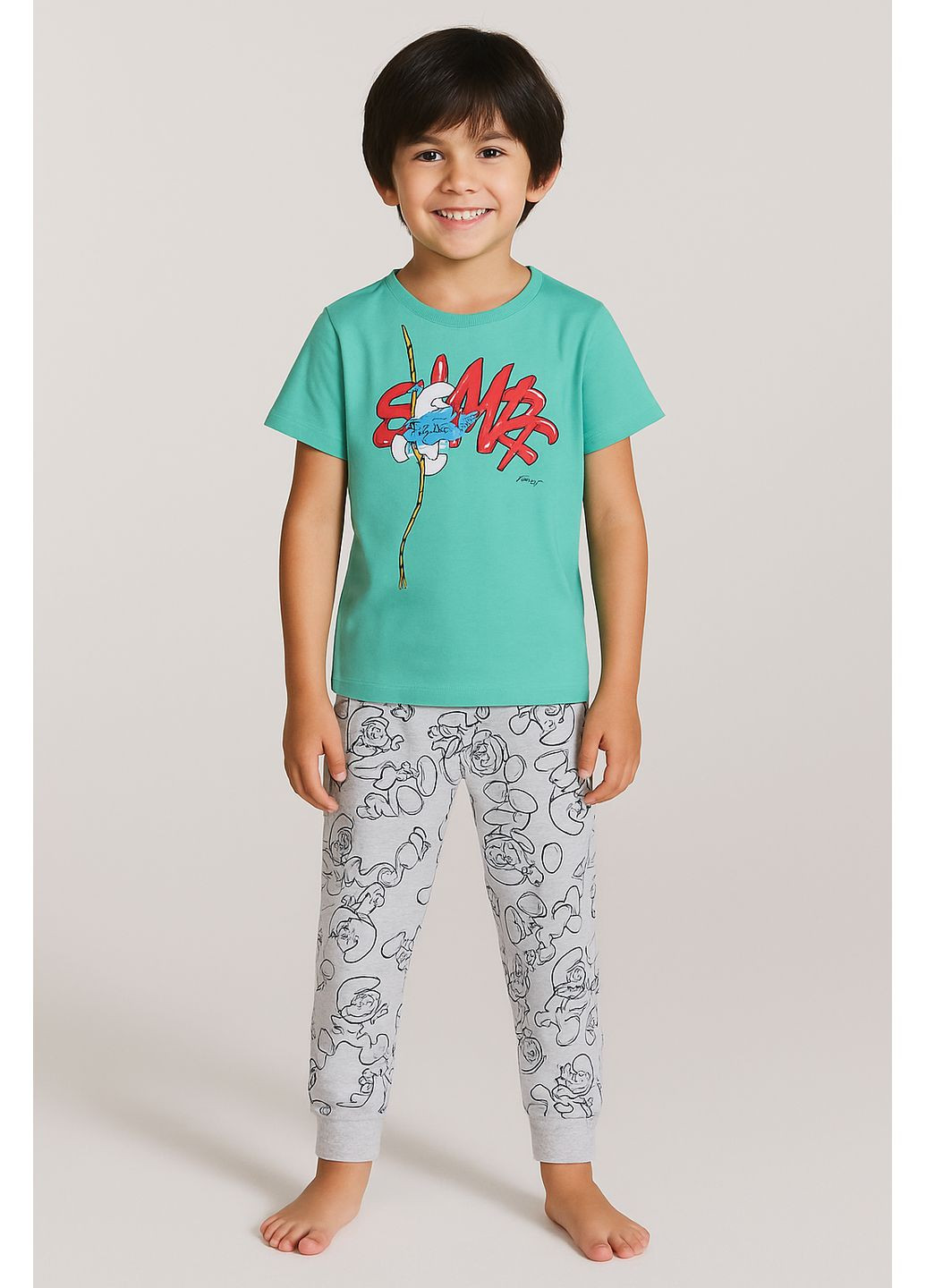 Комбінована всесезон піжама для хлопчика Lupilu