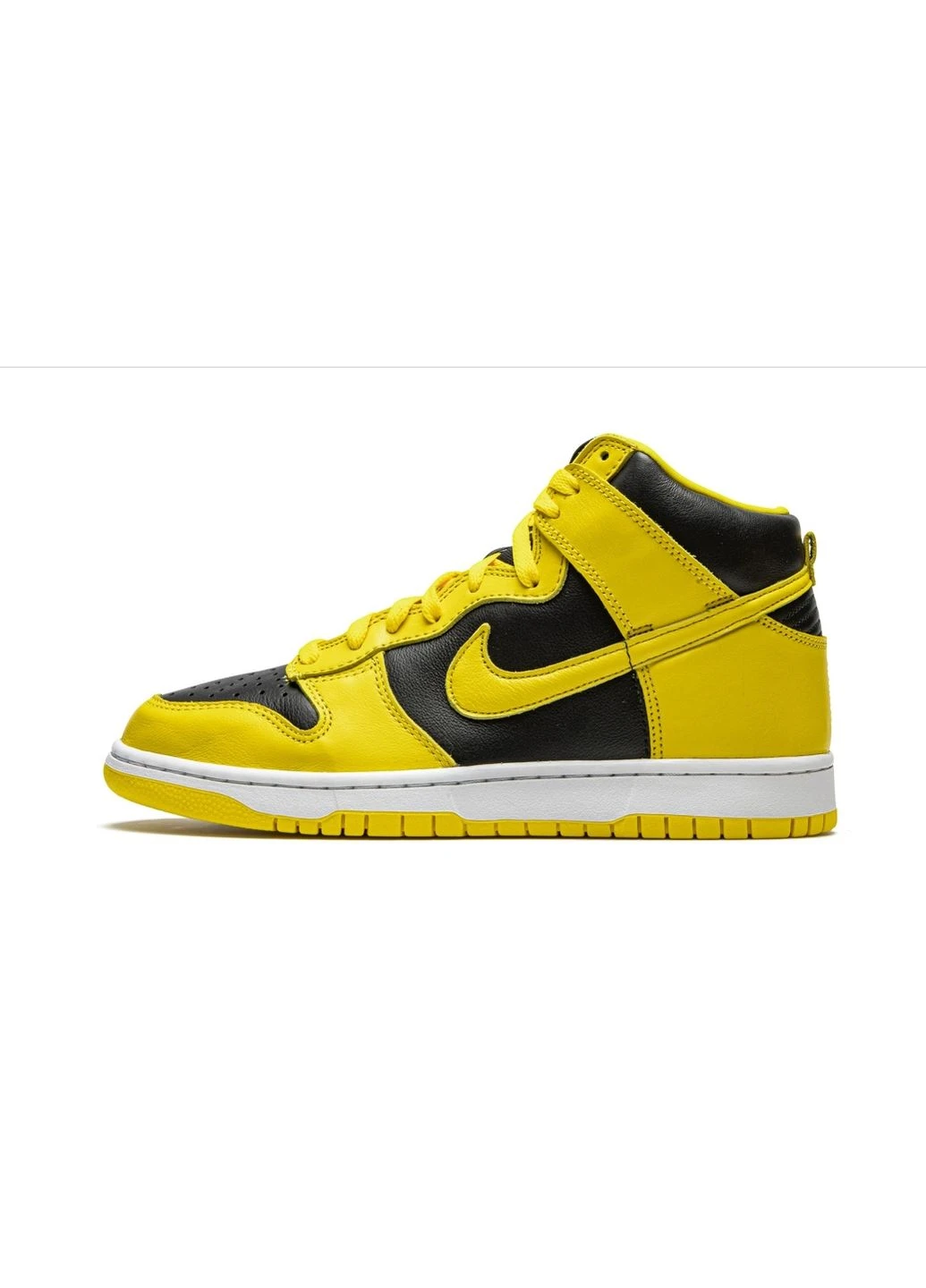 Желтые демисезонные кроссовки dunk high sp yellow cz8149-002 Nike