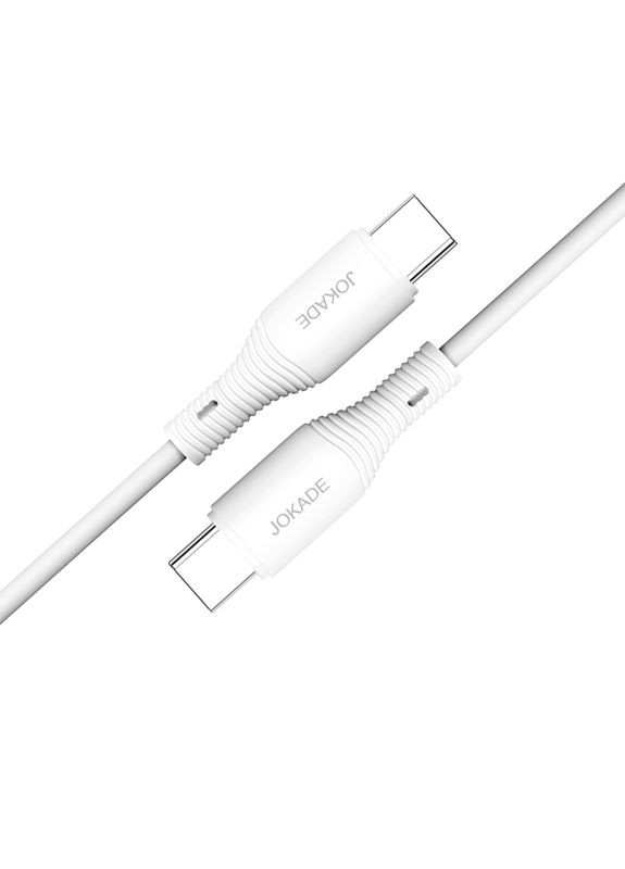 Кабель JA009 PD Type-C – Type-C 100W/1м- белый Jokade (368852417)