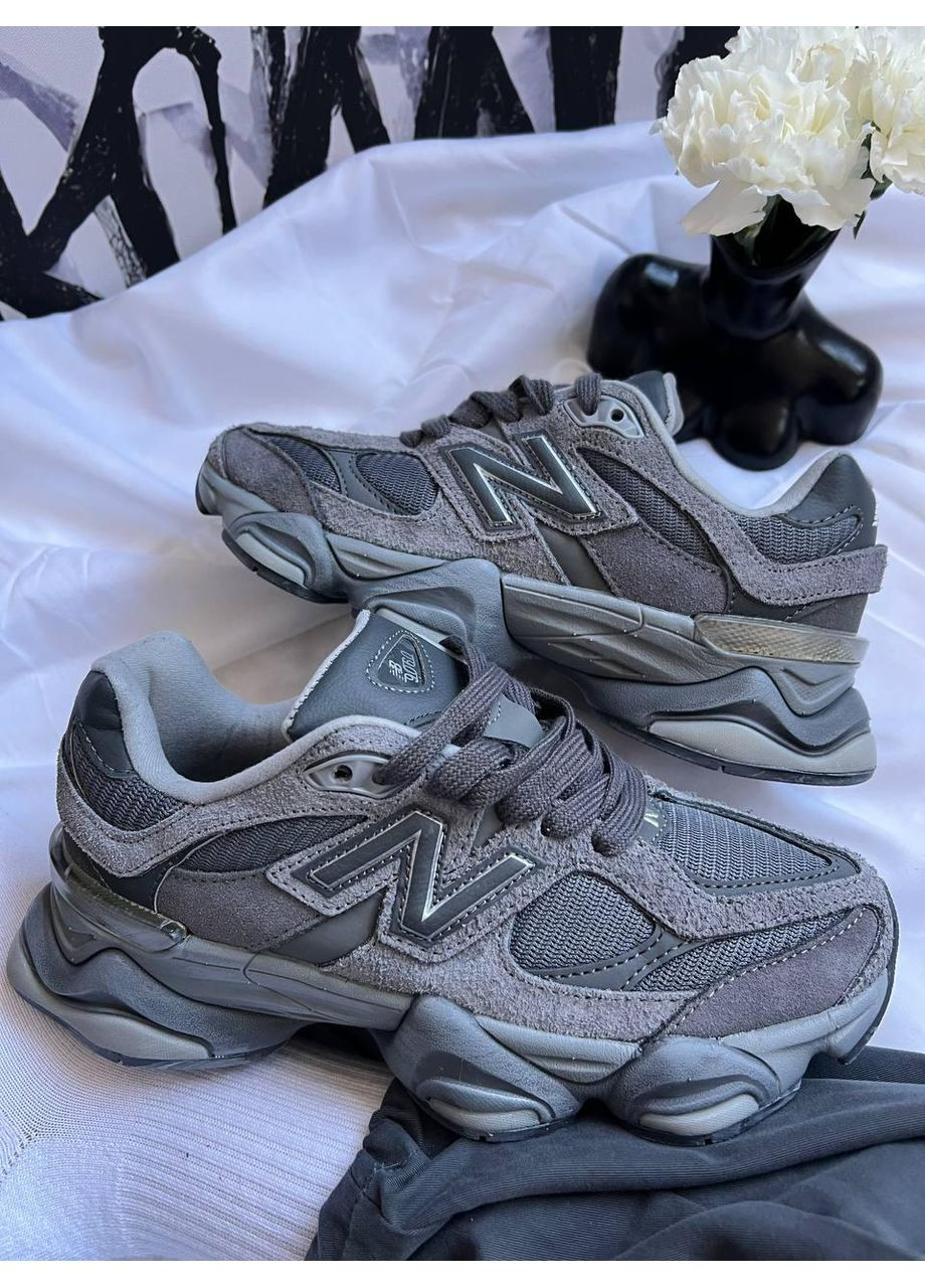 КРОССОВКИ ЖЕНСКИЕ NEW BALANCE 9060 VINTAGE НЬЮ БЕЛАНС 9060 No Brand комбинированные демисезоны (369393503)