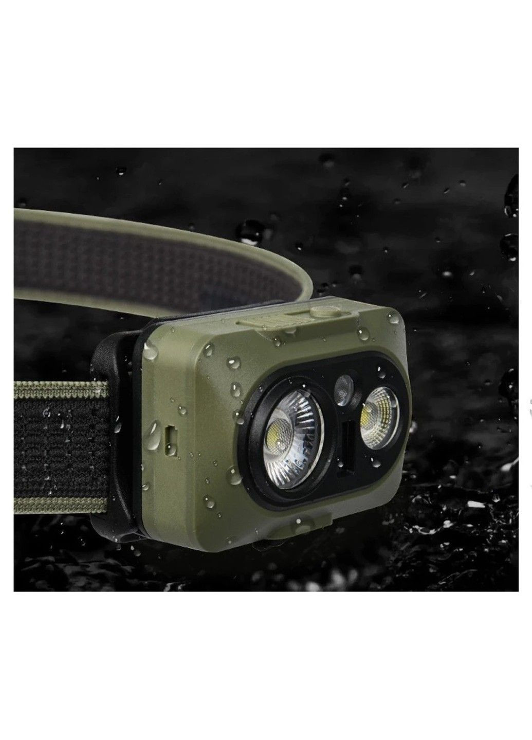 Ліхтар налобний CNK2450ZM010 зелений Naturehike (370666330)