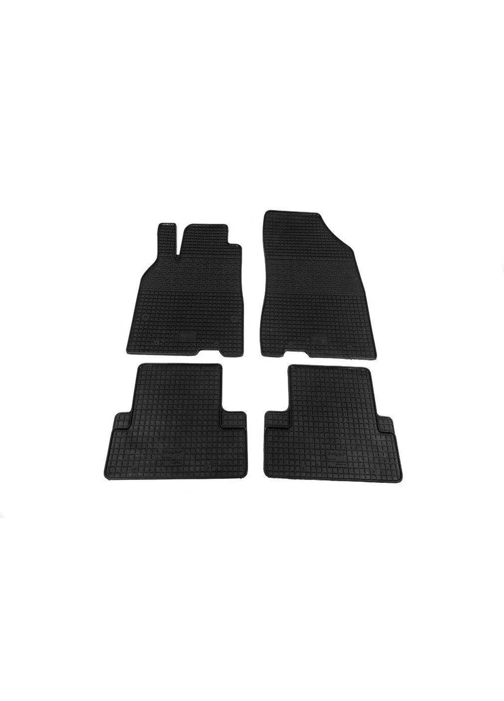 Резиновые коврики (4 шт, ) для Renault Fluence 2009-2016 гг Polytep (390736203)