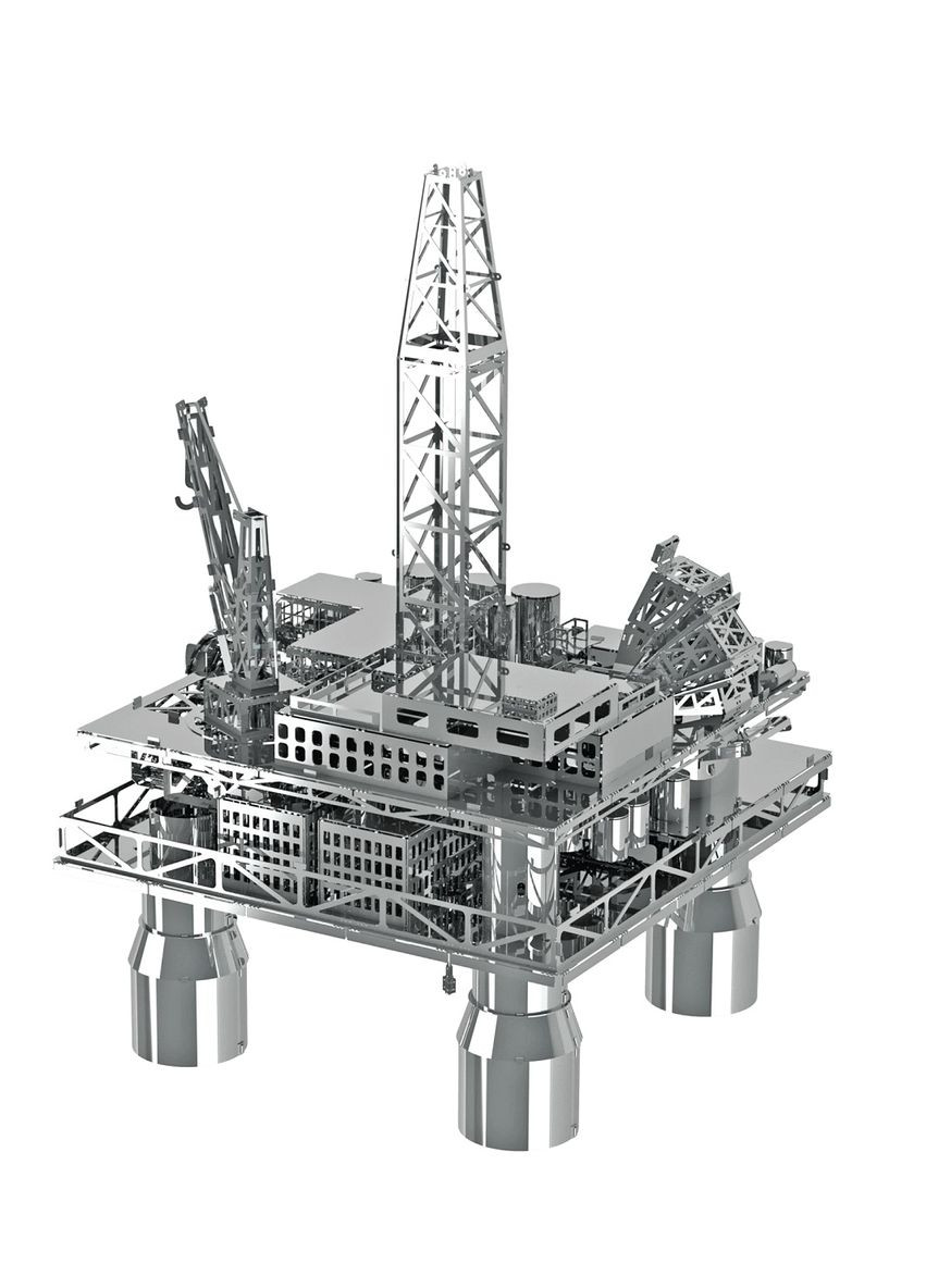 Механічний конструктор нафтової платформи Treasure FinderMetalTime MT008 Metal Time (293247353)
