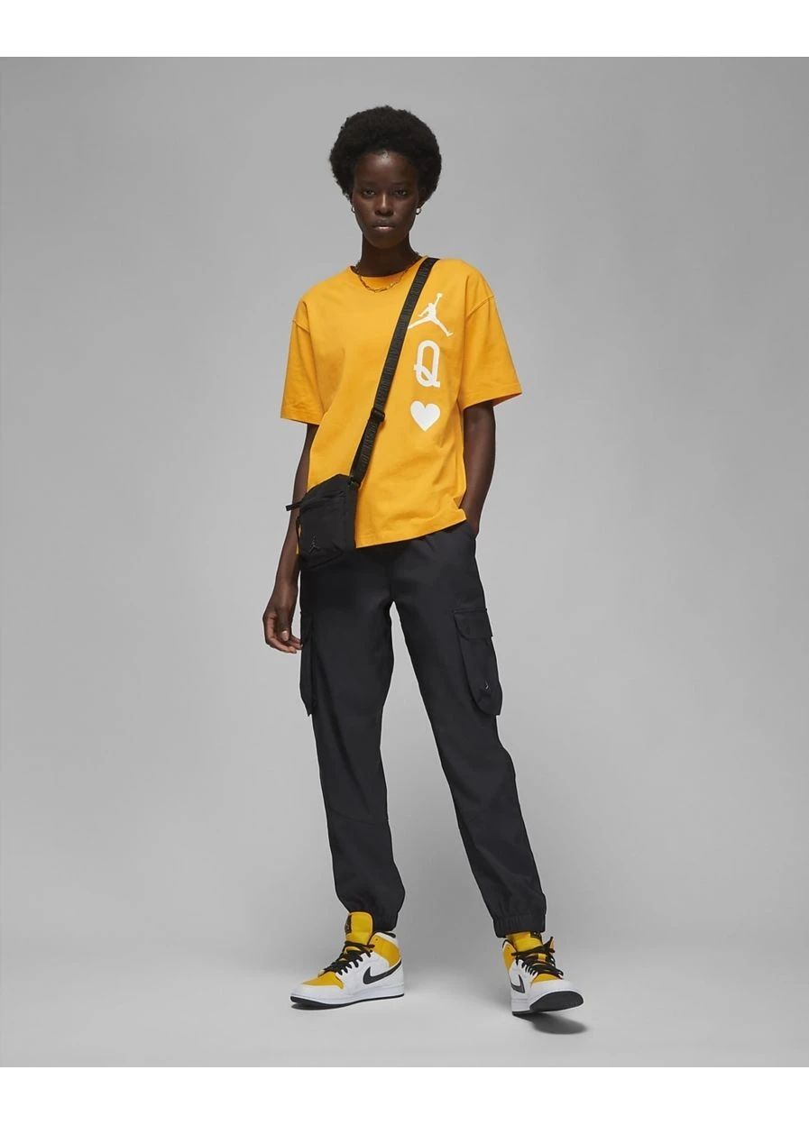 Футболка Flight WomenS T-Shirt Yellow DQ4471-705 Air Jordan - (398023629)