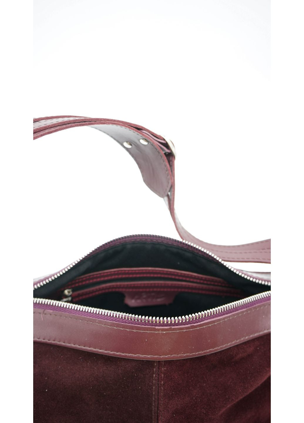 Сумка багет замшевая кожаная средняя бордовая 1820206-4925 ARTiS Bags Сумка (362264205)