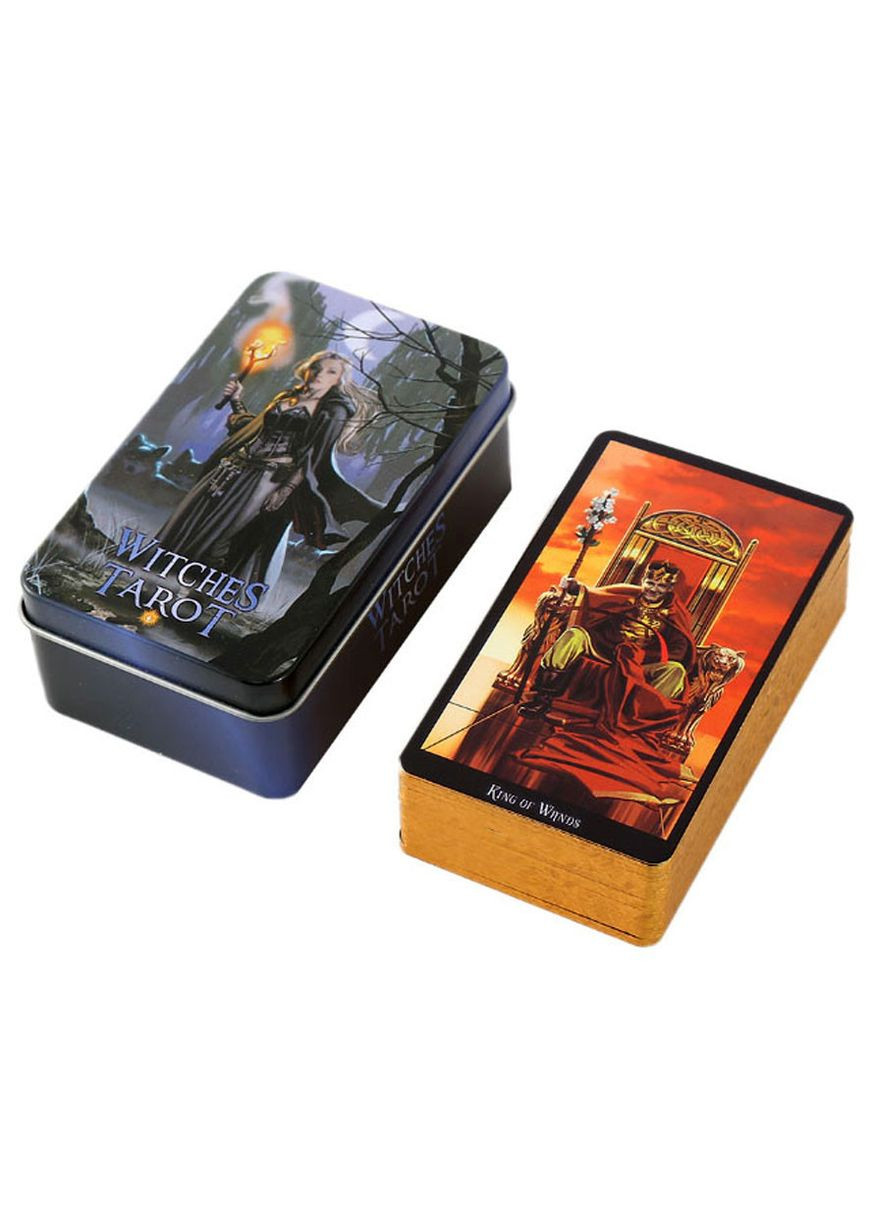 Карти Таро Відьм Witches Чаклунське таро в металевій коробці Tarot (351372729)