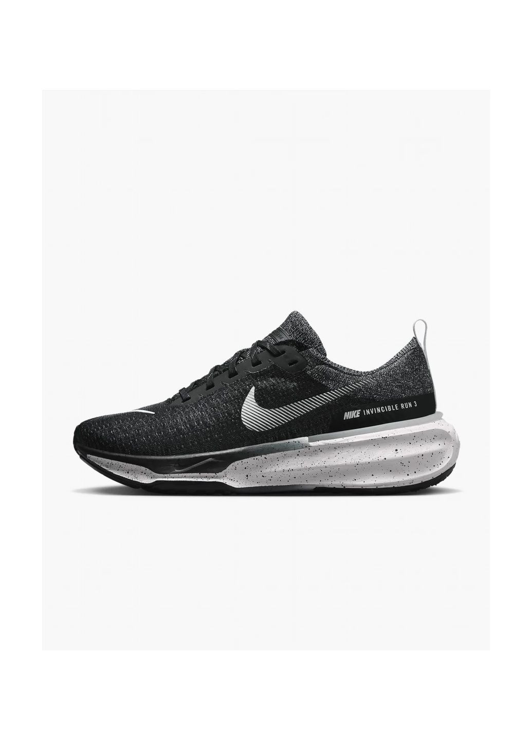 Чорні кросівки чоловічі invincible 3 mens road running shoes black Nike