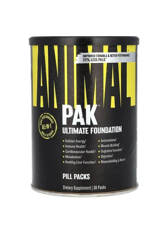 Спортивные мультивитамины PAK Ultimate Foundation 30 пакетиков Animal (378373173)
