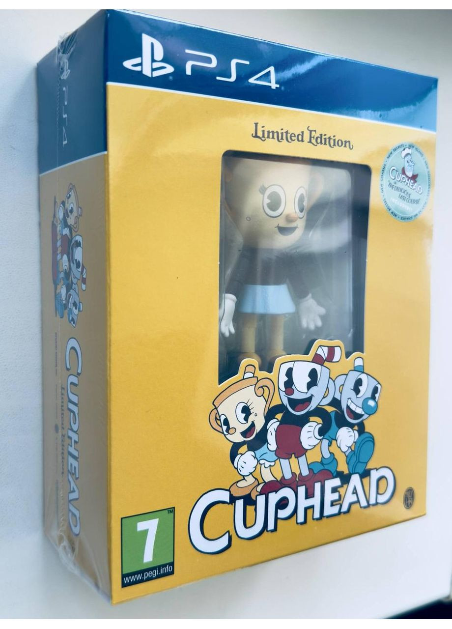 Cuphead Limited Edition + фігурка Ms. Chalice (fall-down figure), російські субтитри - диск для PlayStation 4 Sony (355804014)
