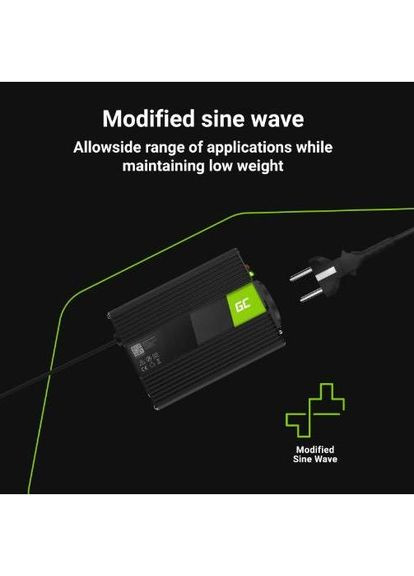 Преобразователь DCAC INV06 12/220В 150/300W Green Cell (314863732)