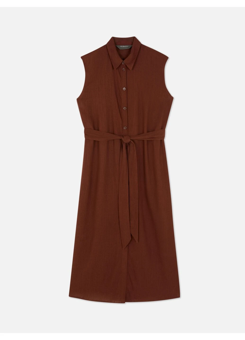 Коричневое платье лето,шоколадный, Primark