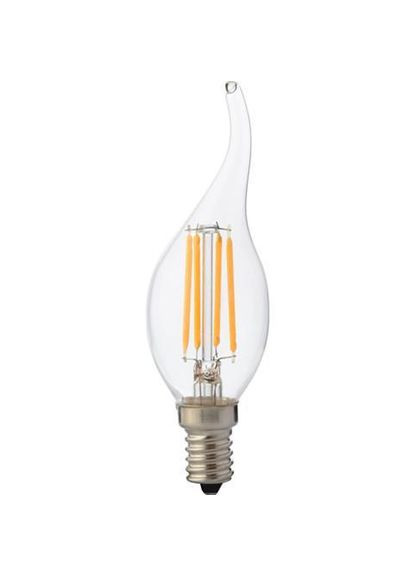 Лампа декоративна Horoz Filament flame - 6 6 Вт Е14 2700 К Horoz Electric (284417831)